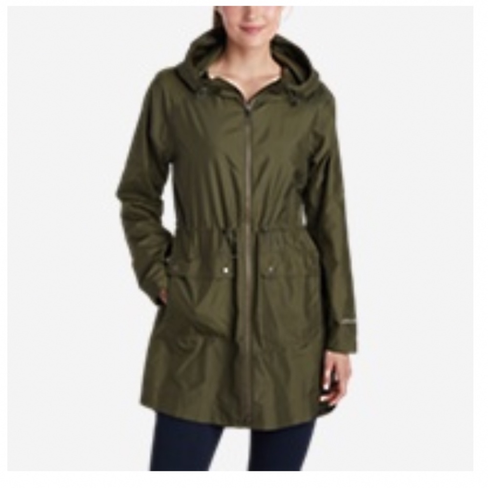 NWOT Eddie Bauer Wind Parka - Olive green